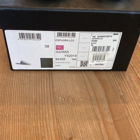 Chanel espadrilles black size 38. - Picture 2 of 4